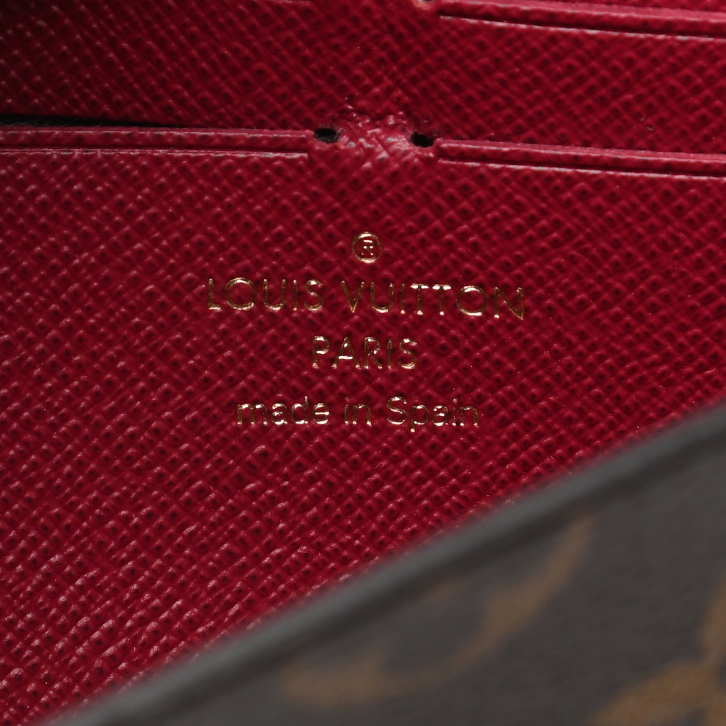 Monogram Jeanne Wallet Fuchsia
