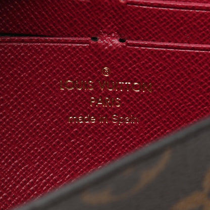 Louis Vuitton Monogram Jeanne Wallet Fuchsia 6 of 9