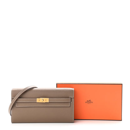 Hermes Epsom Kelly Wallet To Go Etoupe 11 of 11