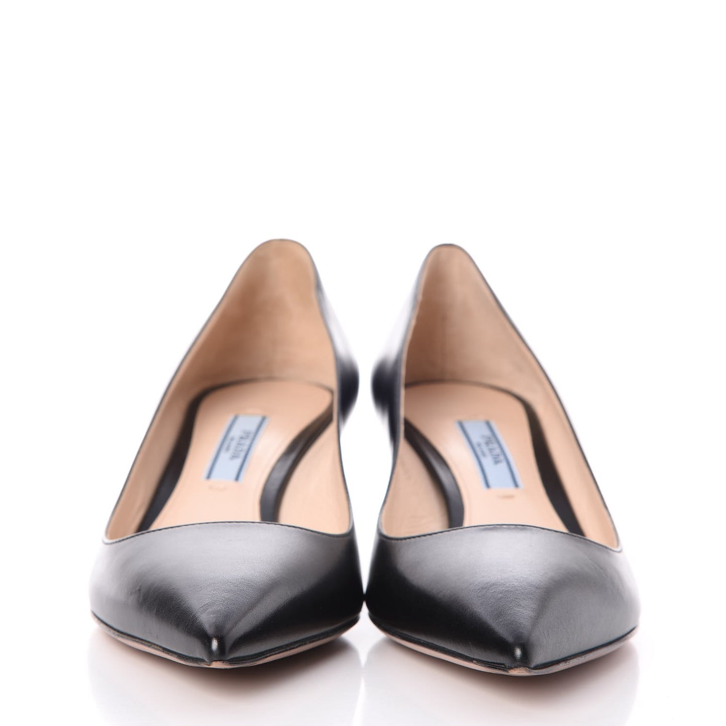 Vitello Kitten Heels Pumps 36 Black