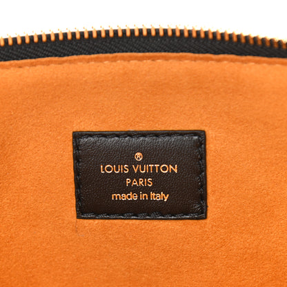 Louis Vuitton Lambskin Embossed Monogram Coussin MM Black 6 of 10