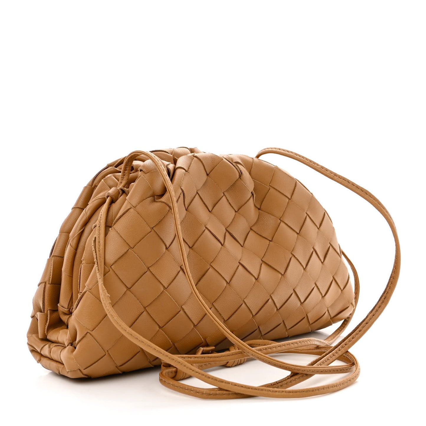 Nappa Intrecciato The Mini Pouch Carmel