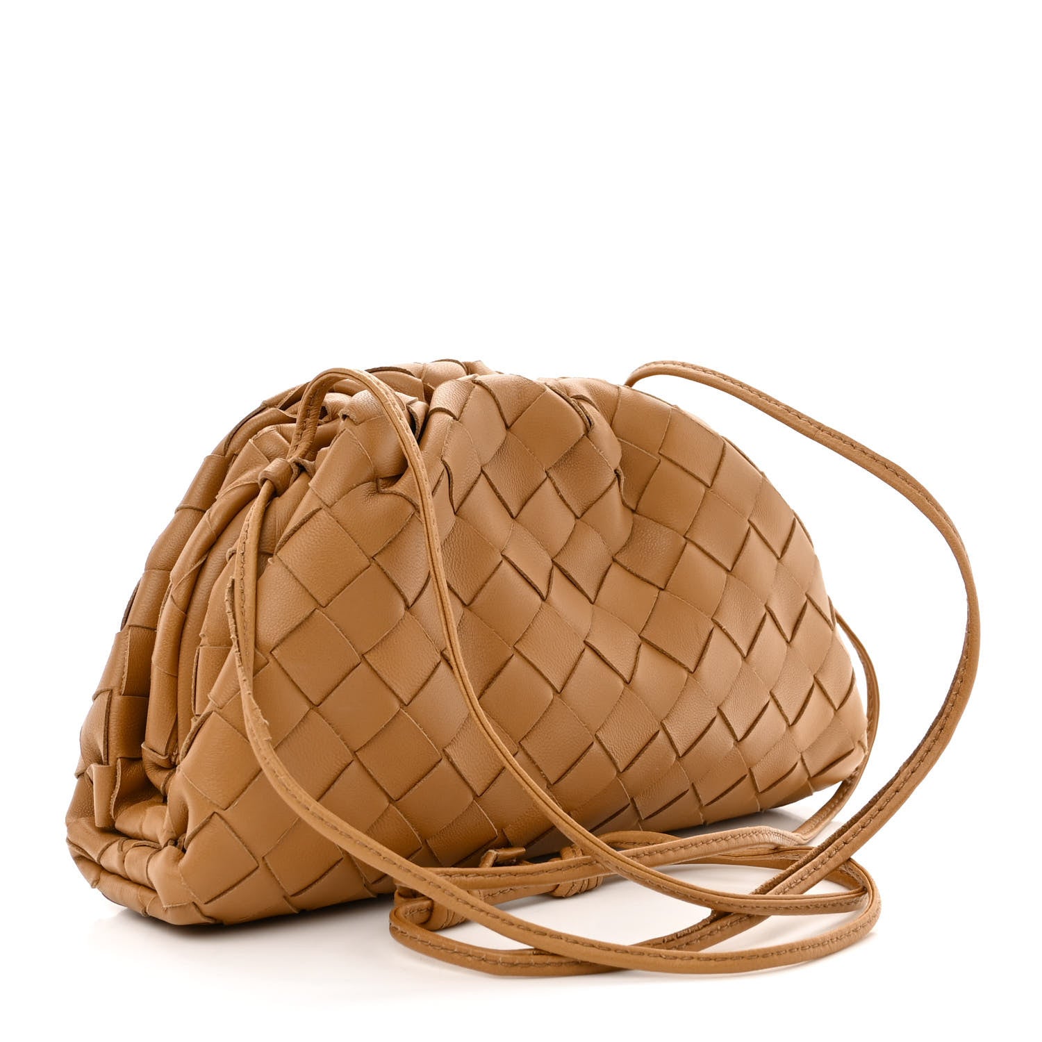 Bottega Veneta Nappa Intrecciato The Mini Pouch Carmel 3 of 10