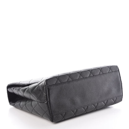 Chanel Caviar Quilted Jumbo Kelly Flap Black 4 of 12