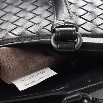 Bottega Veneta Nappa Intrecciato Satchel Nero Black 8 of 8