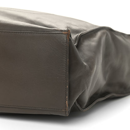 Chanel Lambskin CC Tote Brown 9 of 12