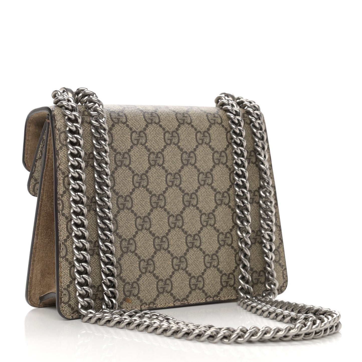 GG Supreme Monogram Mini Dionysus Shoulder Bag Taupe