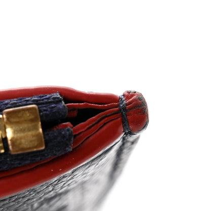 Louis Vuitton Empreinte Recto Verso Card Holder Marine Rouge 8 of 8