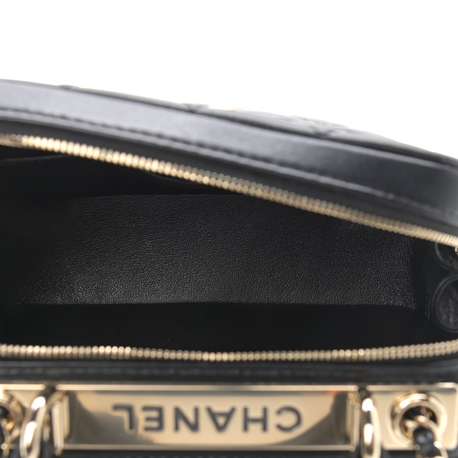 Chanel Lambskin Quilted Small Trendy CC Bowling Bag Black 5 of 10