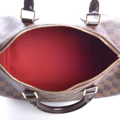 Louis Vuitton Damier Ebene Speedy 30 5 of 7
