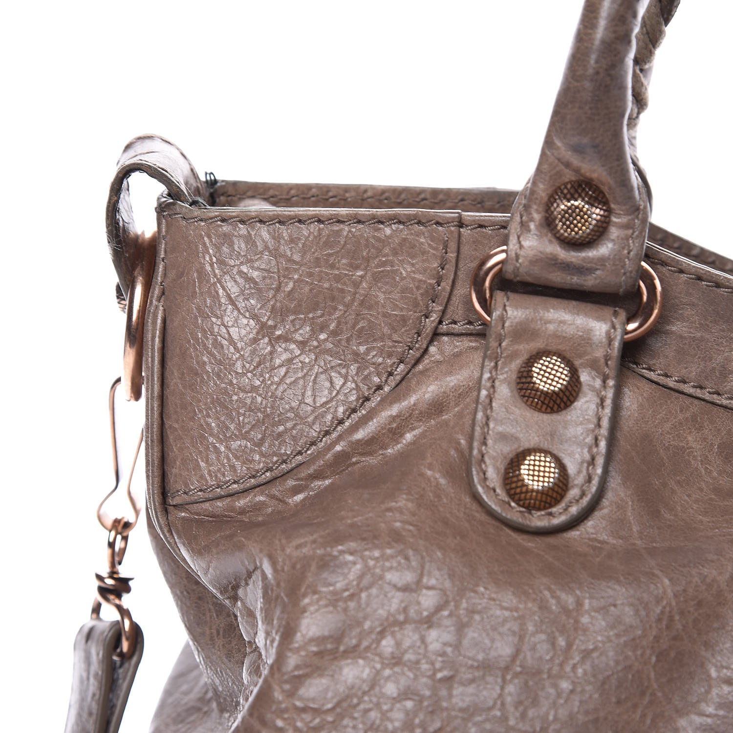 Balenciaga Agneau Giant 12 Rose Gold Hardware Velo Gris Poivre 12 of 21