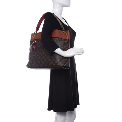 Louis Vuitton Monogram Tuileries Hobo Caramel 2 of 13