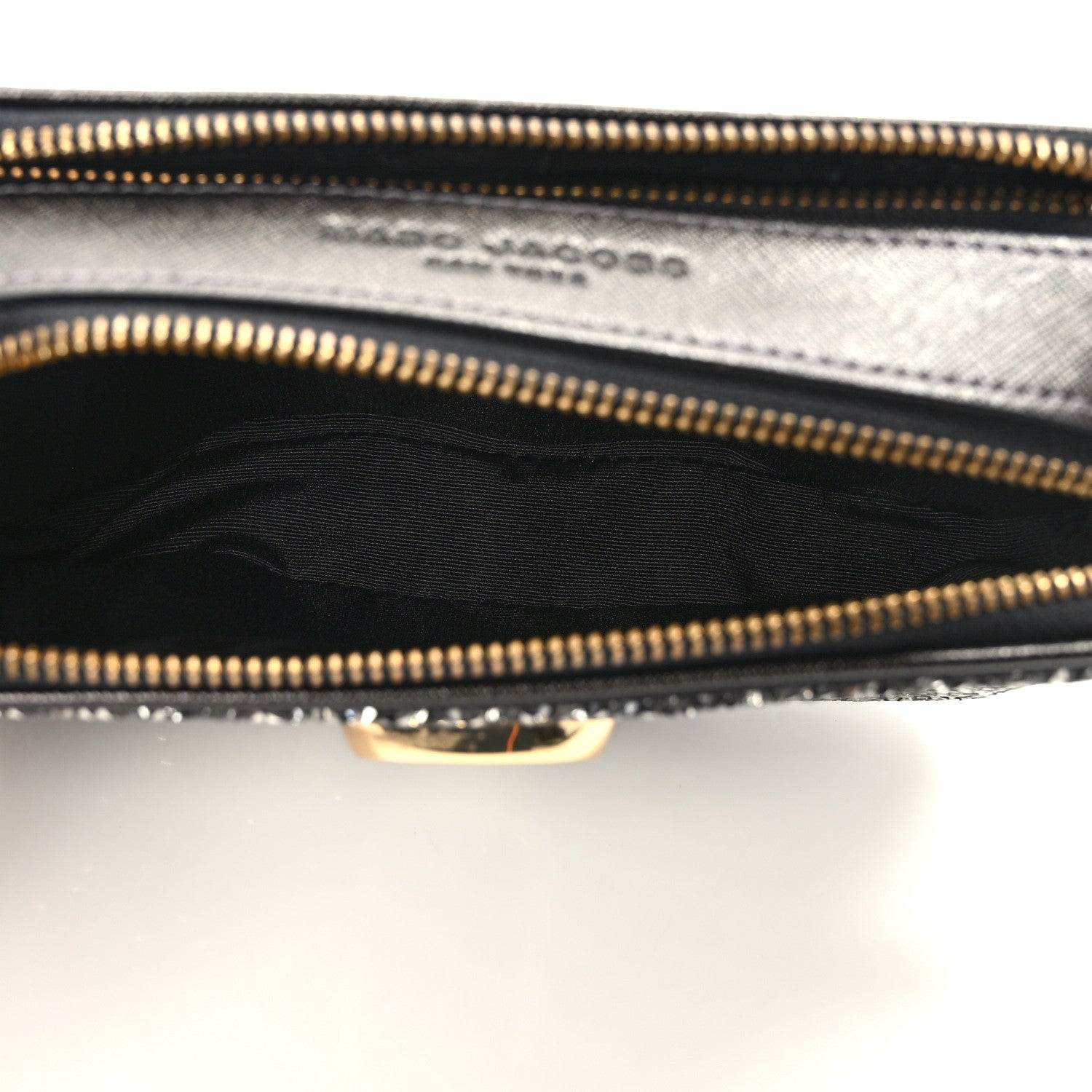 Marc Jacobs Crystal Calfskin Snapshot Camera Bag Grey 6 of 15
