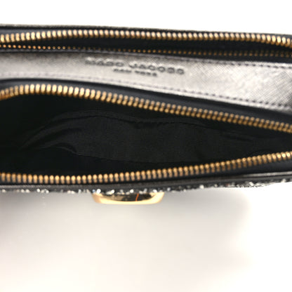 Marc Jacobs Crystal Calfskin Snapshot Camera Bag Grey 6 of 15