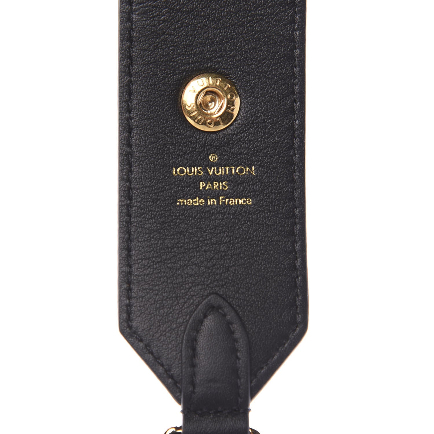 Louis Vuitton Monogram Bandouliere Shoulder Strap Black 4 of 5