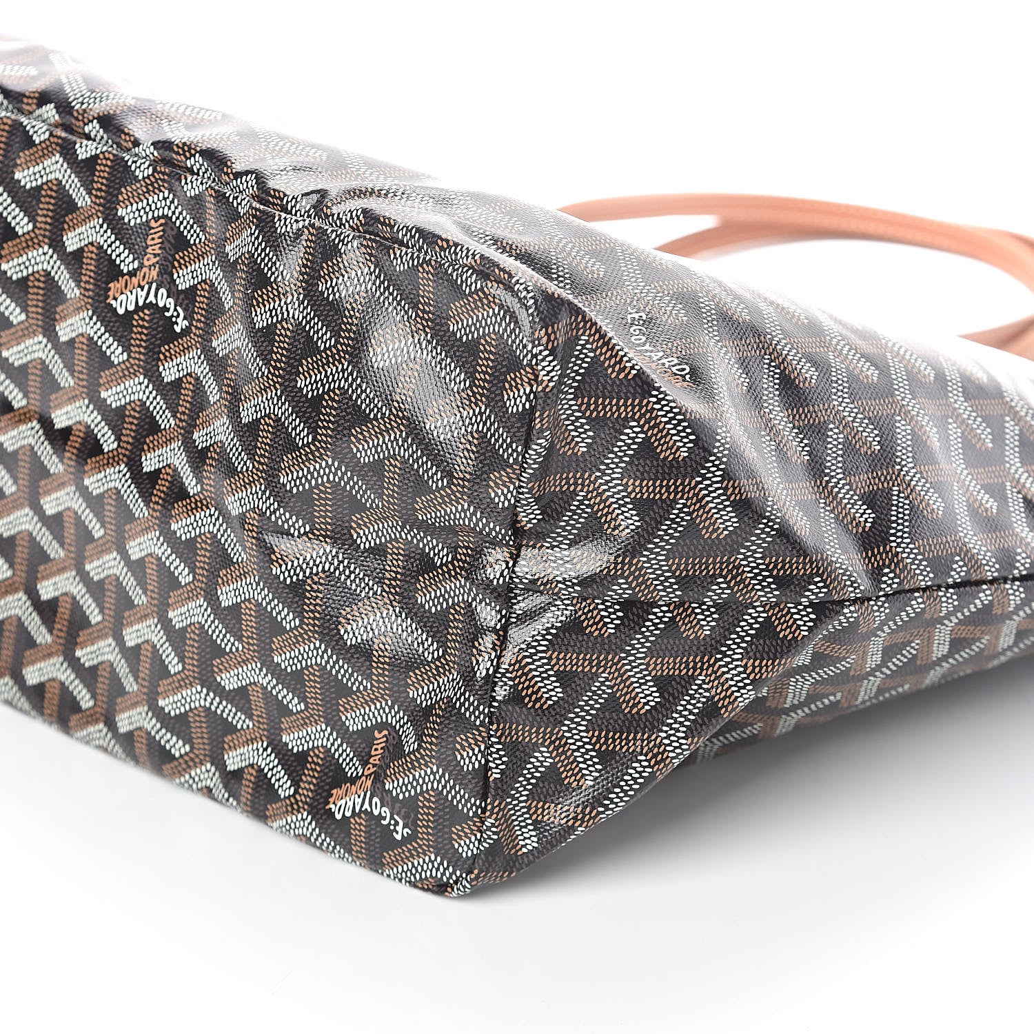 Goyard Goyardine Saint Louis PM Black Gold 9 of 9
