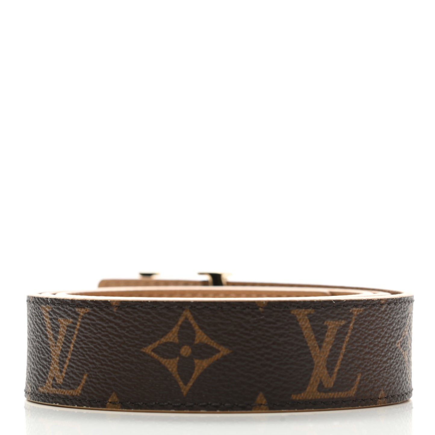 Monogram Calfskin 30mm LV Initiales Reversible Belt 85 34 Arizona
