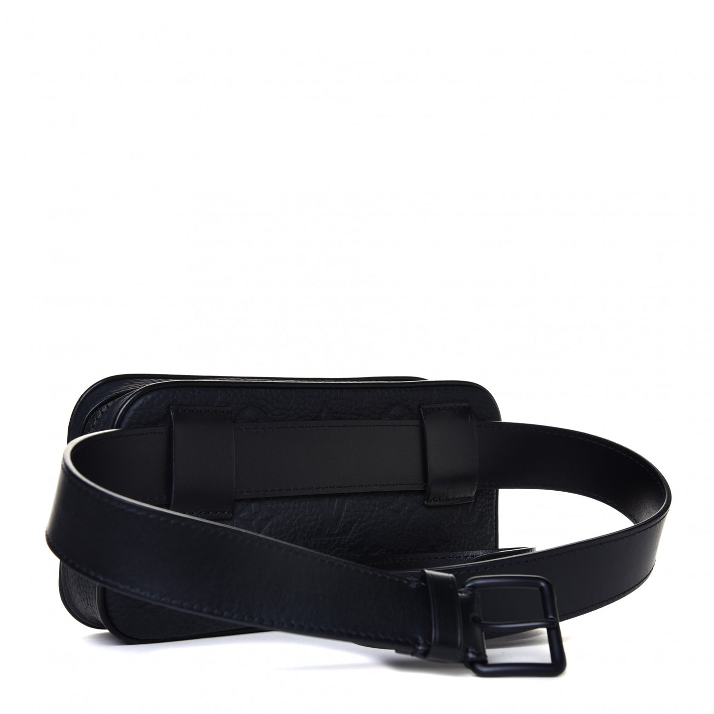 Taurillon Monogram Uniformes Solar Ray Soft Pochette Volga Belt Bag Black