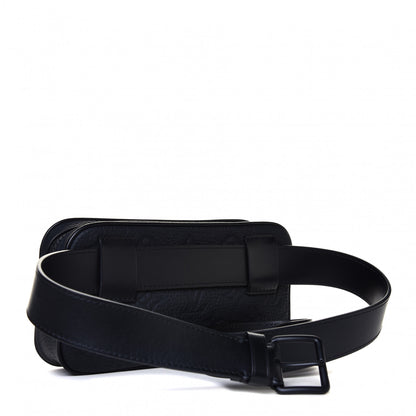 Louis Vuitton Taurillon Monogram Uniformes Solar Ray Soft Pochette Volga Belt Bag Black 2 of 5