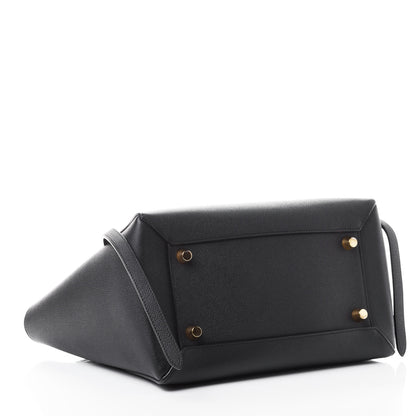 Celine Grained Calfskin Mini Belt Bag Black 3 of 4