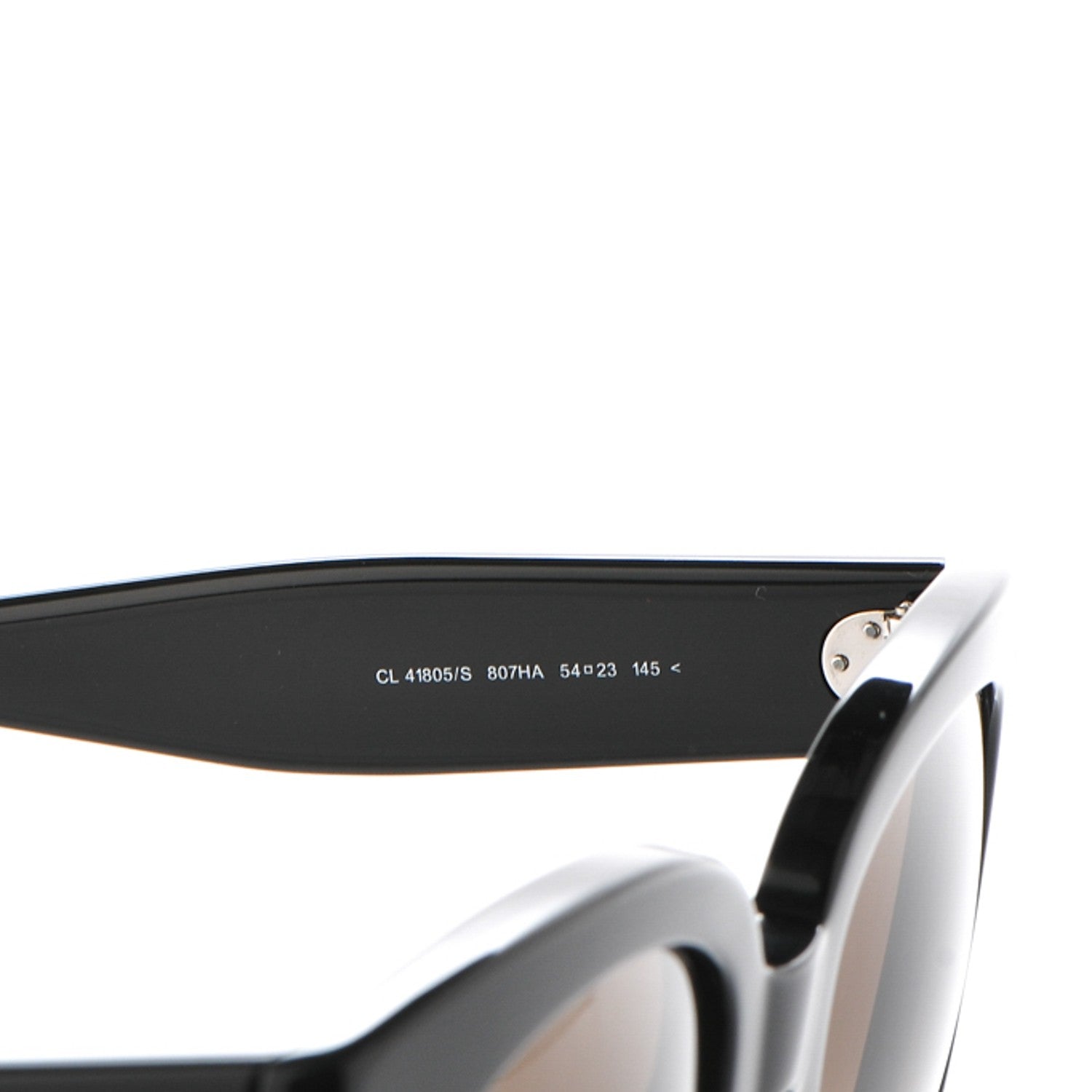 Celine New Audrey Sunglasses CL 41805/S Black 6 of 6