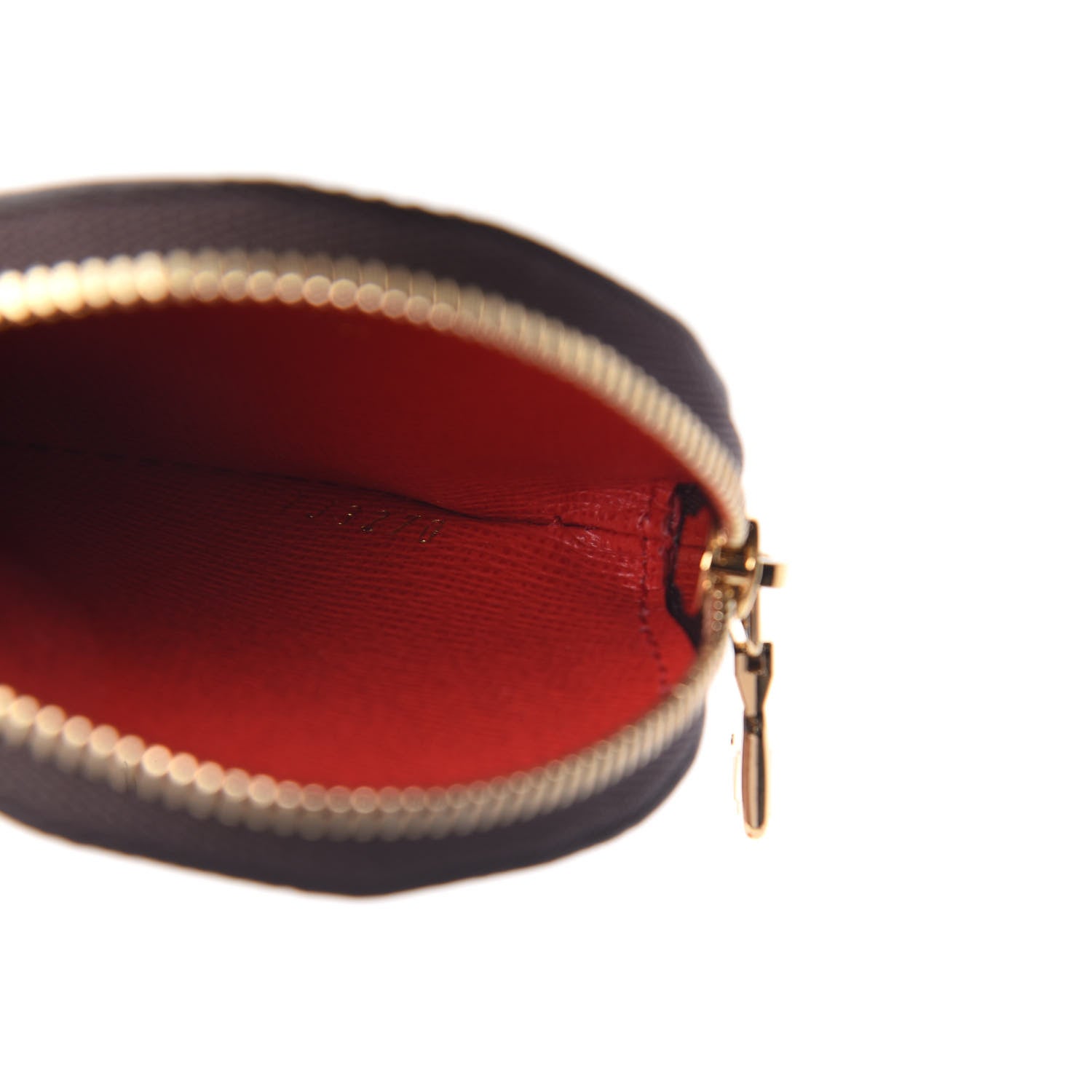 Louis Vuitton Monogram 2020 Christmas Animation Bumper Cars Round Coin Purse Coquelicot 7 of 11