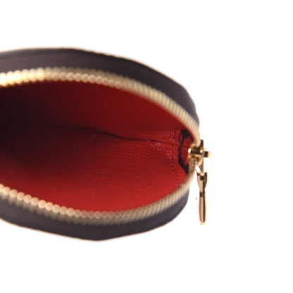 Louis Vuitton Monogram 2020 Christmas Animation Bumper Cars Round Coin Purse Coquelicot 7 of 11