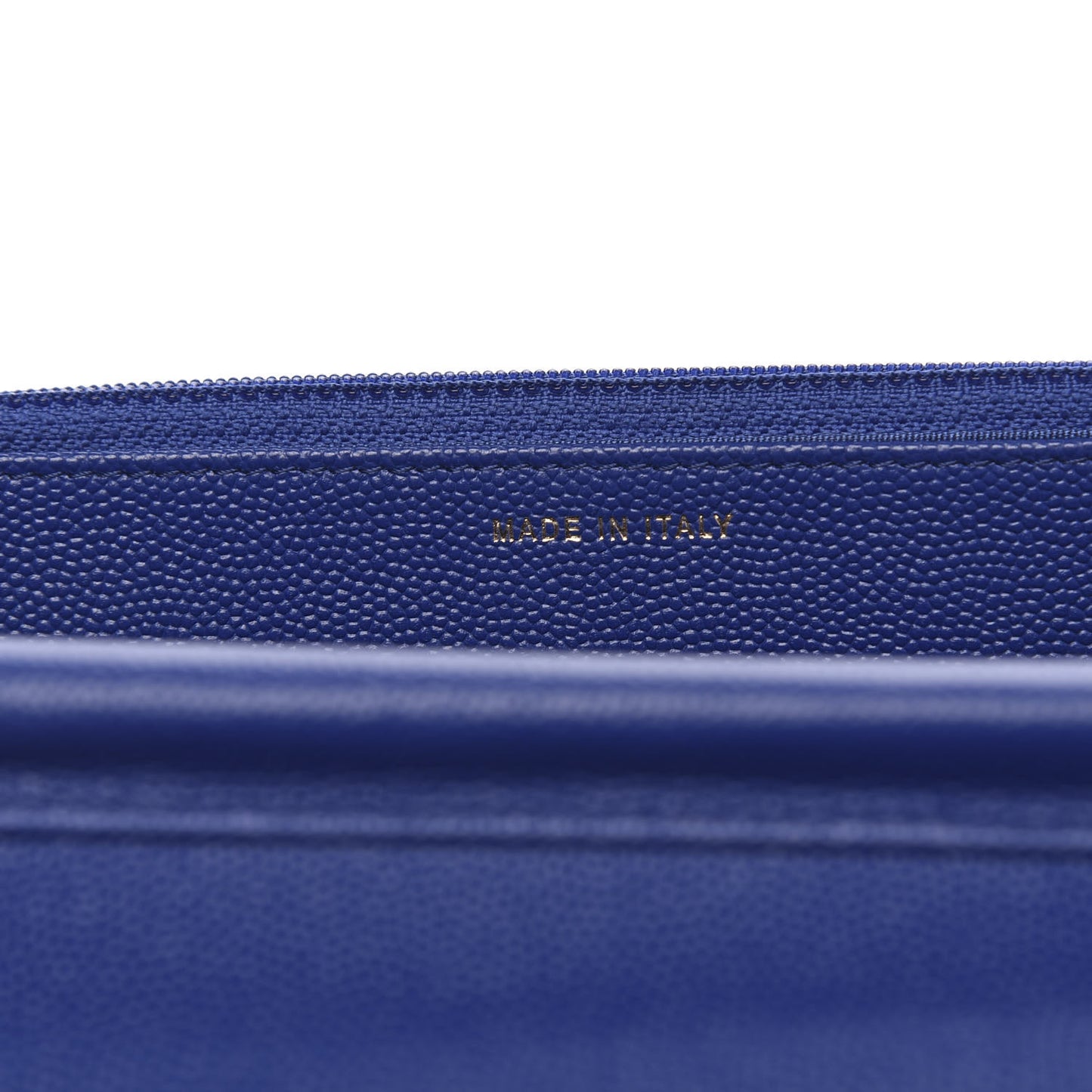 Caviar Quilted Vintage Mademoiselle Wallet On Chain WOC Blue