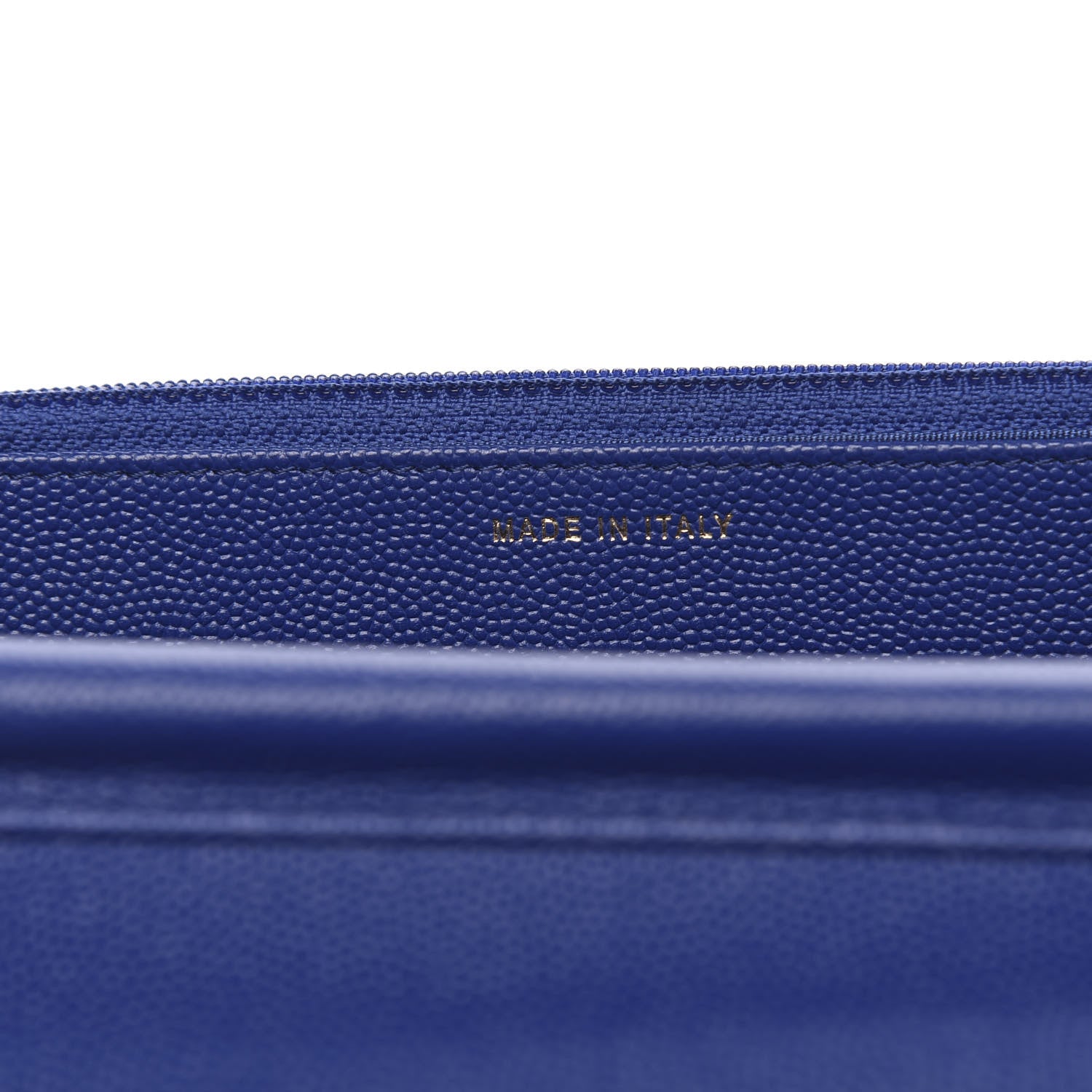Chanel Caviar Quilted Vintage Mademoiselle Wallet On Chain WOC Blue 7 of 12
