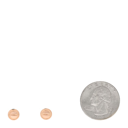 Cartier 18K Pink Gold LOVE Earrings 2 of 4