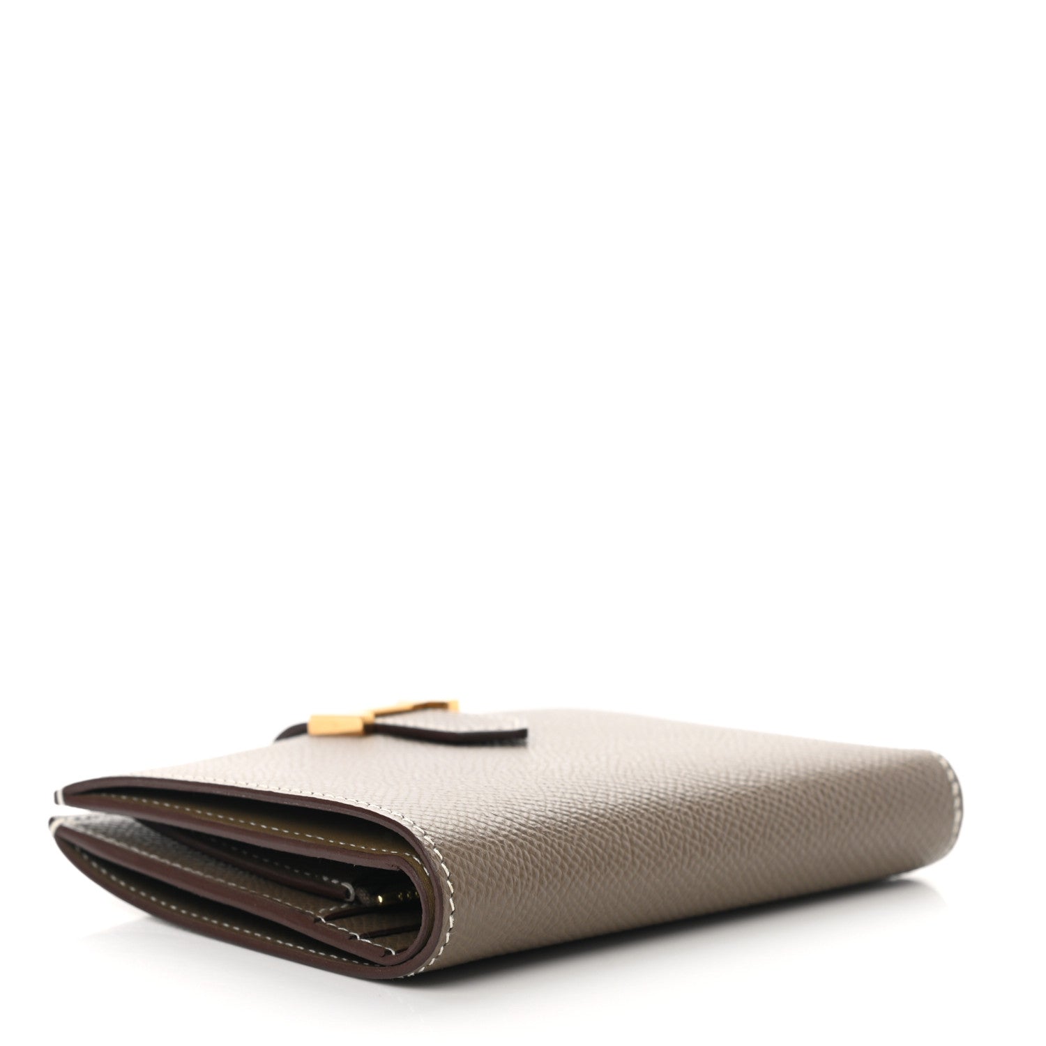 Hermes Epsom Bearn Compact Wallet Etoupe 4 of 9