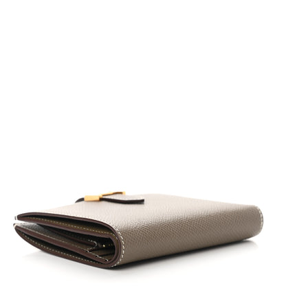 Hermes Epsom Bearn Compact Wallet Etoupe 4 of 9