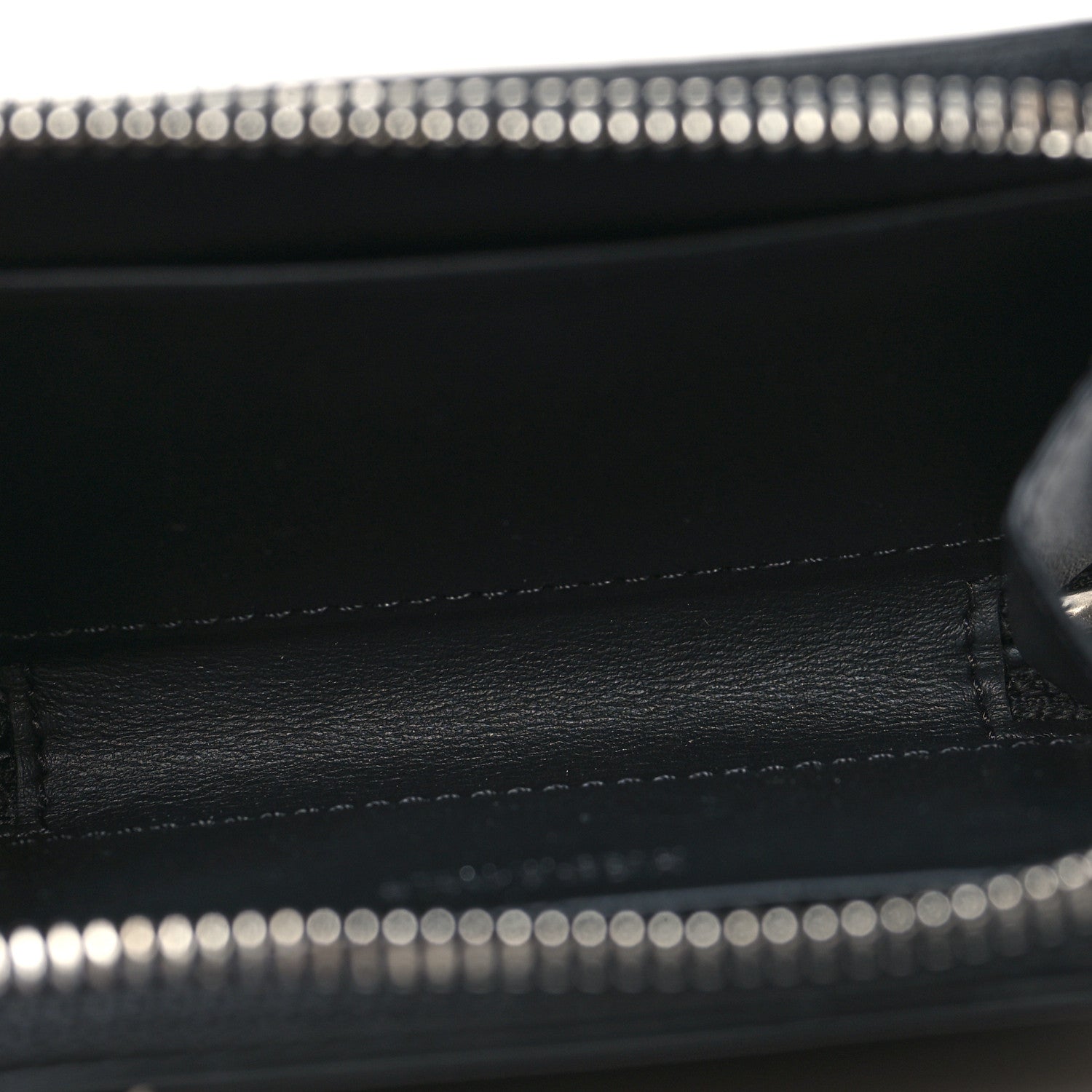 Versace Calfskin Nylon La Medusa Zip Around Lanyard Wallet Black 5 of 9