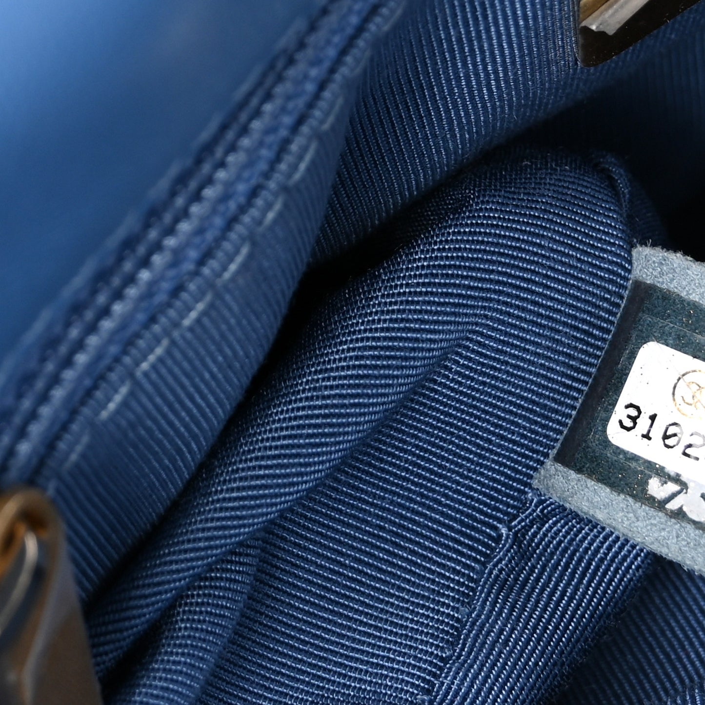 Lambskin Quilted Medium Chanel 19 Flap Blue