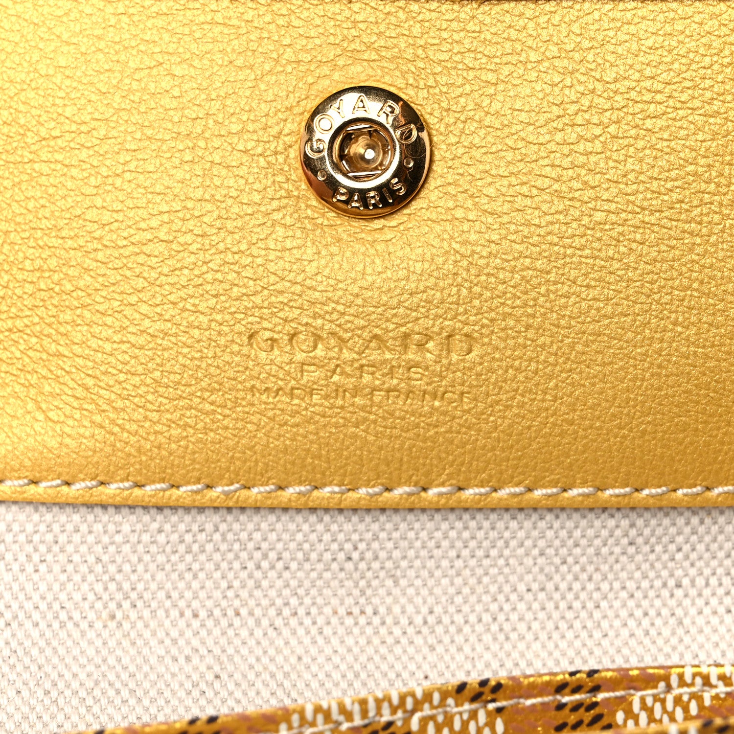 Goyard Goyardine Saint Louis GM Gold 7 of 10