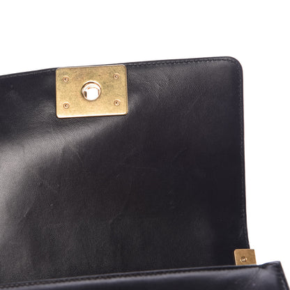 Chanel Lambskin Quilted Small Boy Flap Black 12 of 13