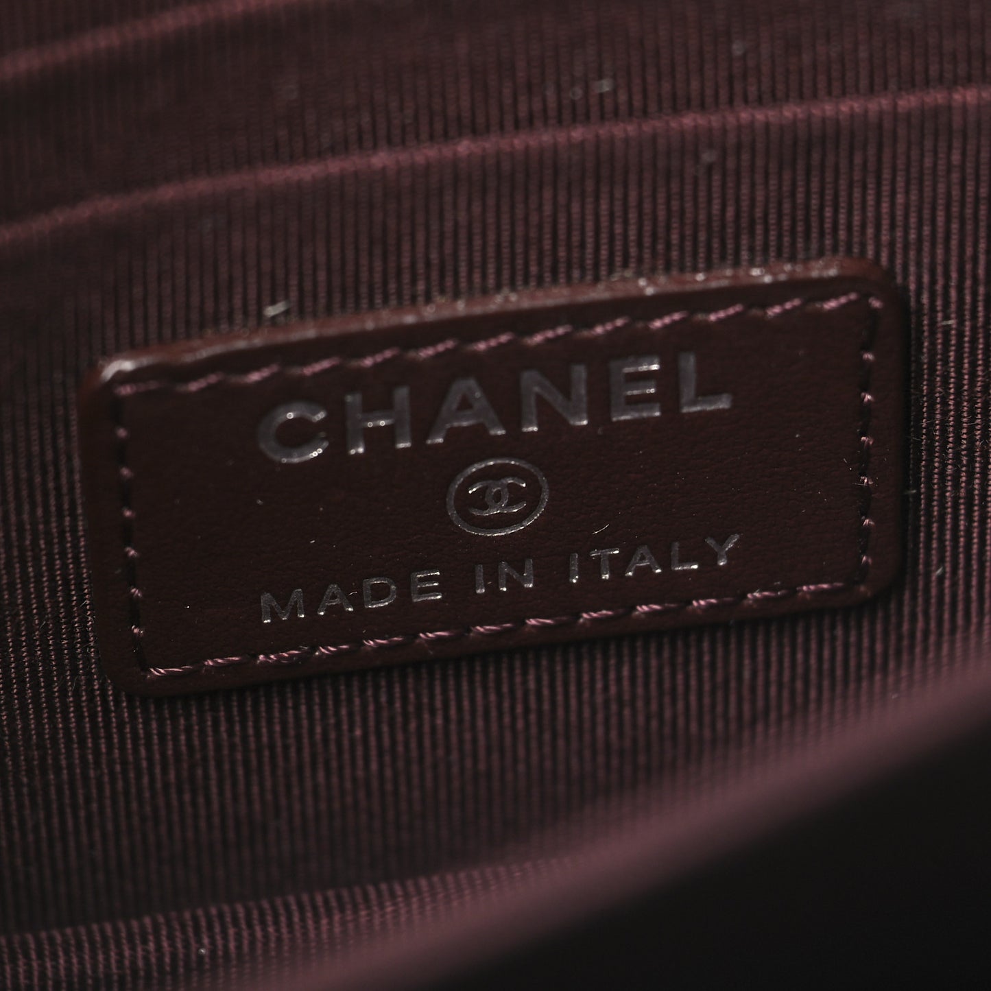 Caviar Quilted Mini Wallet On Chain WOC Black