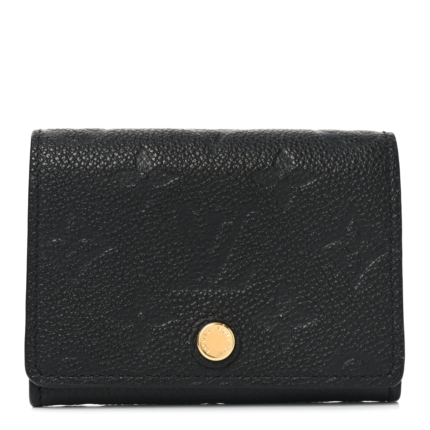 Louis Vuitton Empreinte Business Card Holder Black 1 of 7