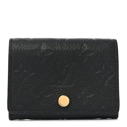 Louis Vuitton Empreinte Business Card Holder Black 1 of 7