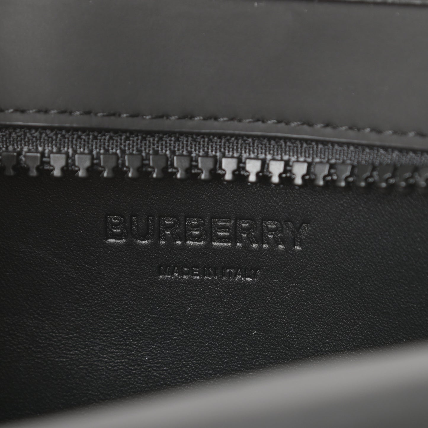 Rubberised Cotton Foldover Pocket Bag Black
