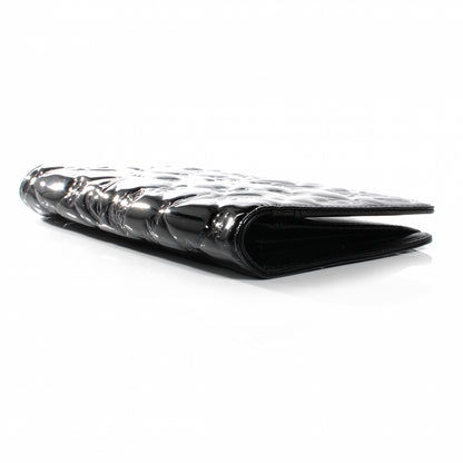 Chanel Patent Calfskin Lucky Symbols Yen Wallet Black 3 of 10