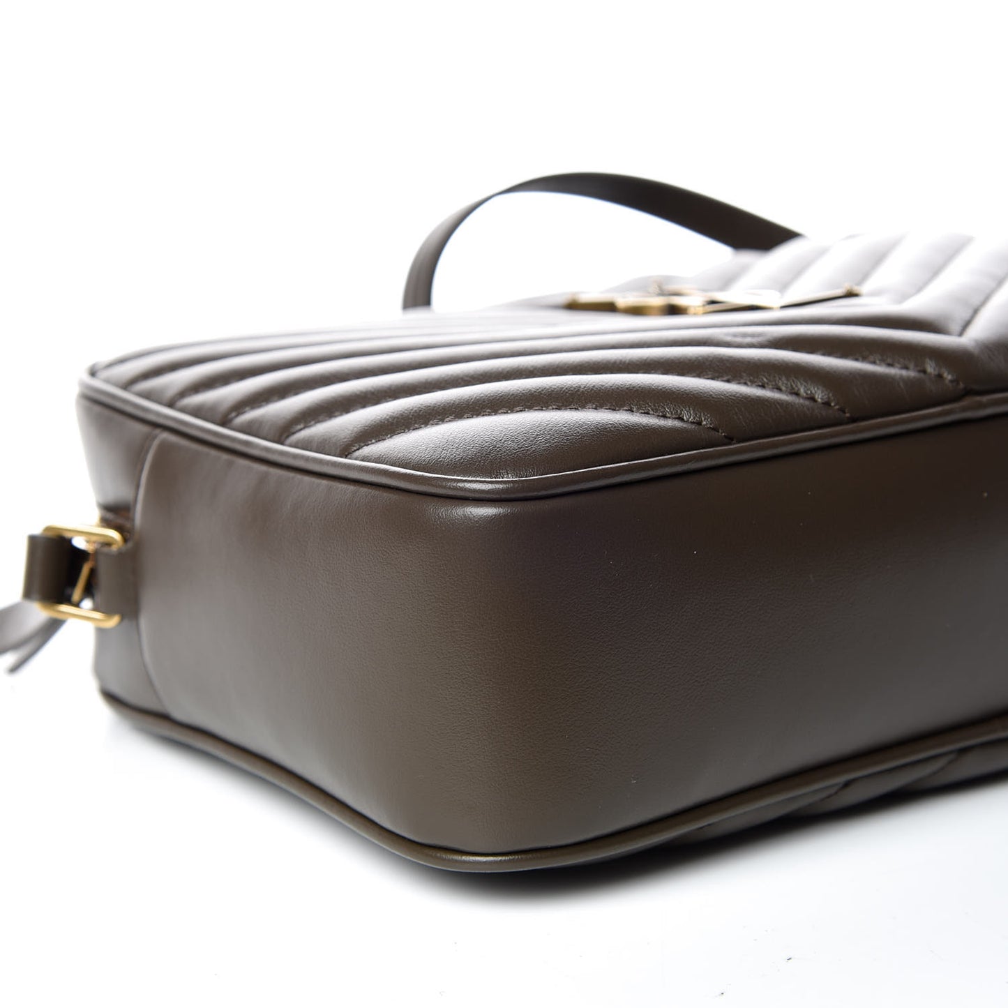 Calfskin Matelasse Monogram Lou Camera Bag Faggio