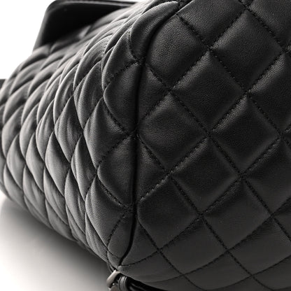 Chanel Lambskin Quilted Large Urban Spirit Backpack Black 8 of 12