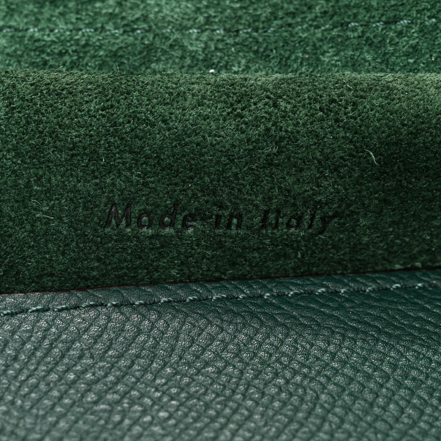 Grained Calfskin Micro Belt Bag Amazone