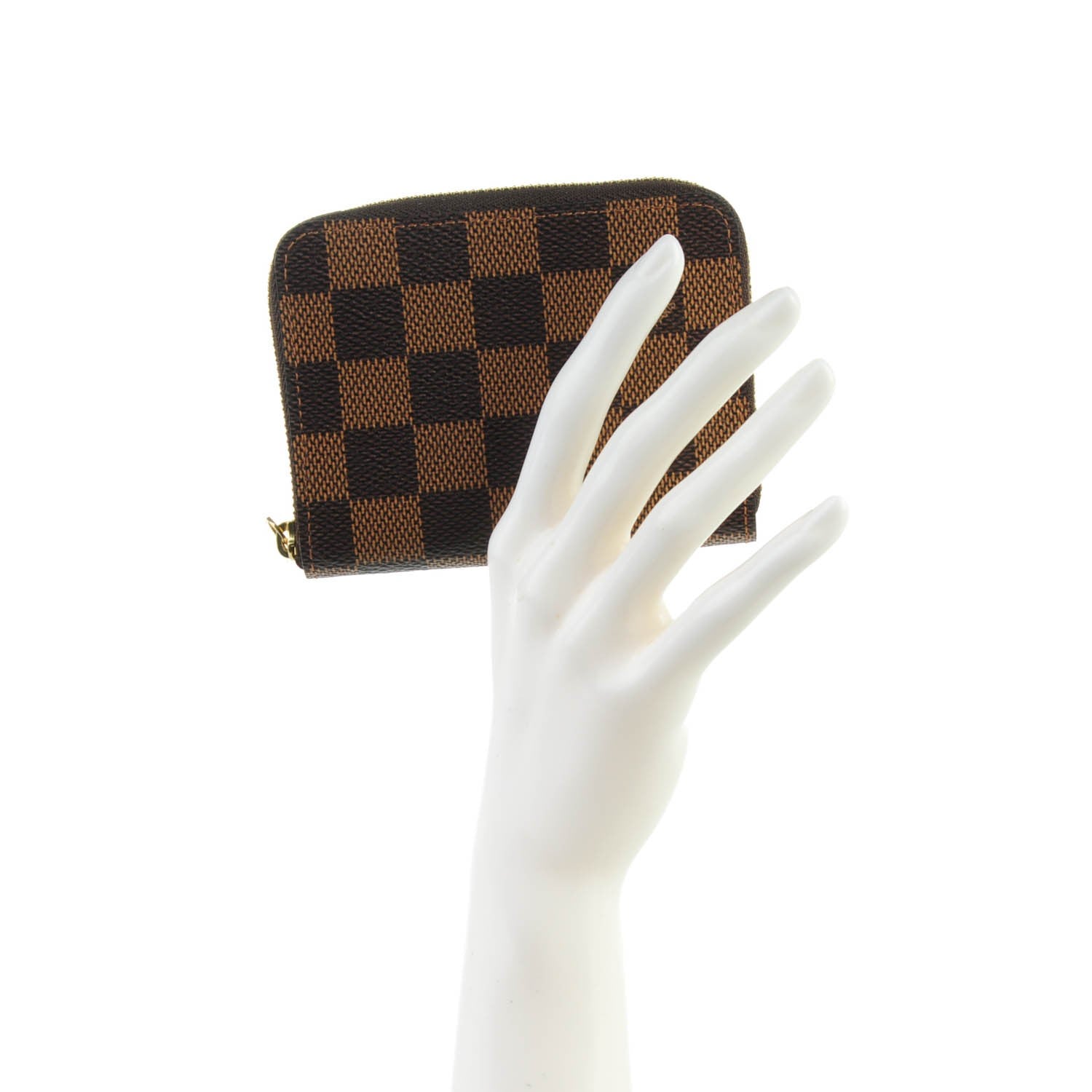 Louis Vuitton Damier Ebene Zippy Coin Purse 2 of 7