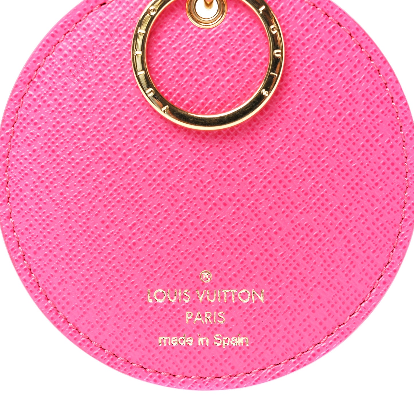 Monogram Illustre V Bag Charm Key Ring Grenade