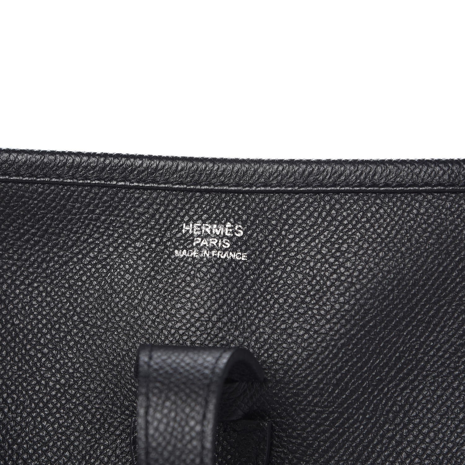 Hermes Epsom Evelyne III PM Black 6 of 10