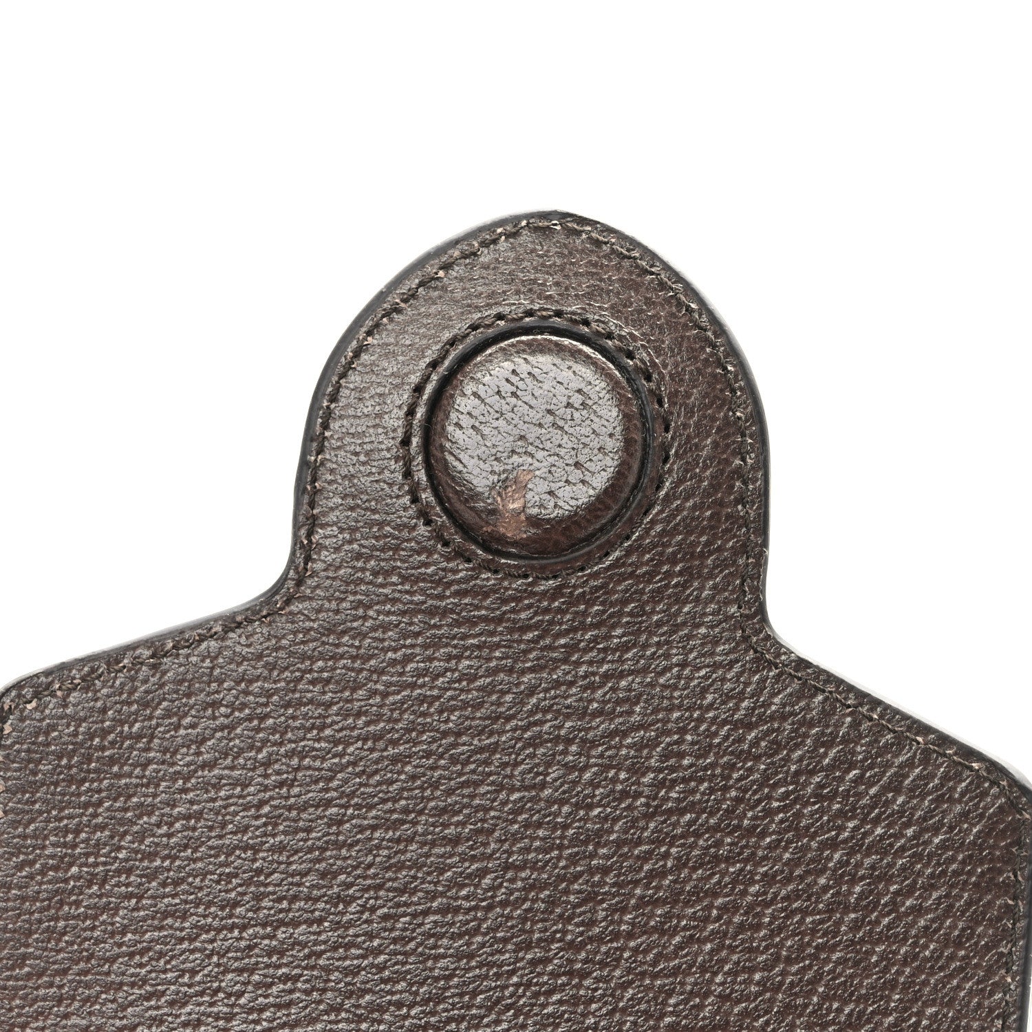 Gucci Monogram Jumbo GG Textured Dollar Calfskin Mini Horsebit 1955 Crossbody Bag Camel Ebony New Acero 14 of 14