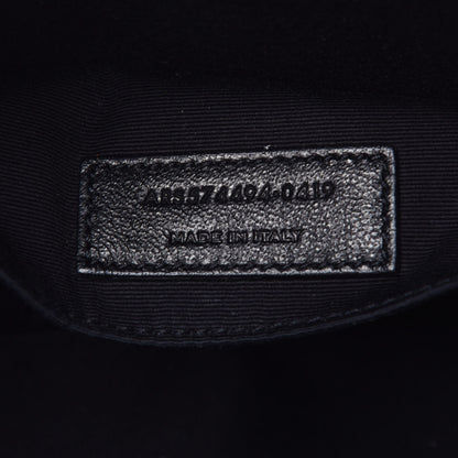 Saint Laurent Calfskin Matelasse Monogram Lou Camera Bag Dusty Grey 7 of 9