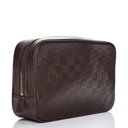 Louis Vuitton Damier Infini Toiletry Pouch Granit 3 of 6